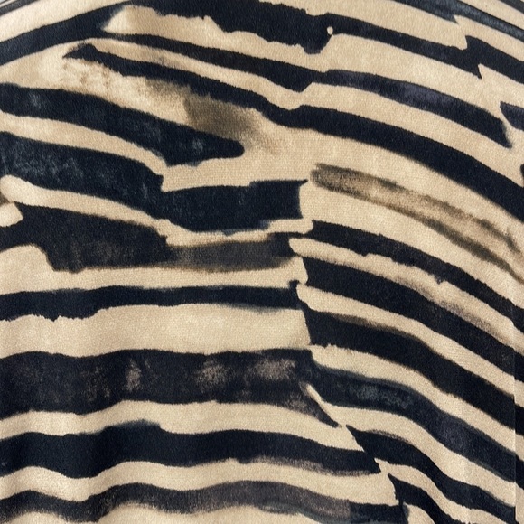 Nina Leonard V-Neck Pullover Animal Print Dress 3X - Picture 3 of 10